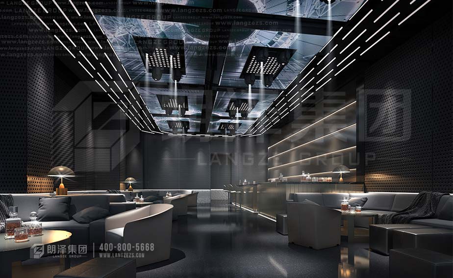 酒吧式ktv設(shè)計(jì)效果圖